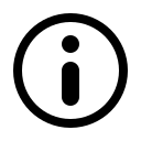 Circle customer help info information icon